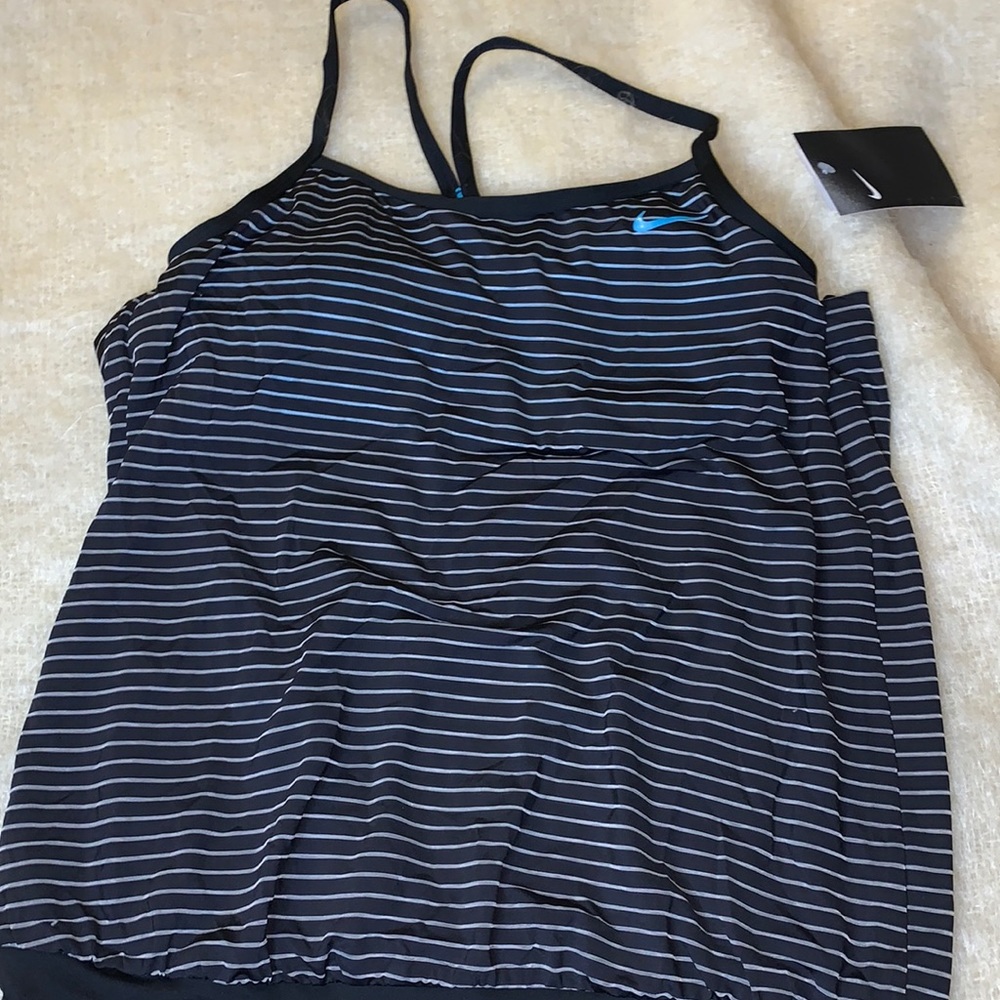 Nike racer back tankini